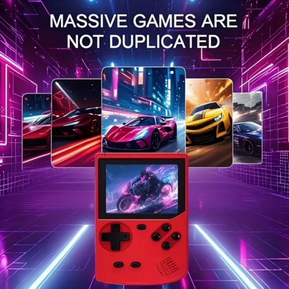 K731 2025 Retro Handheld Game Console 400 Games Built In Rechargeable - Picture 2 of 5